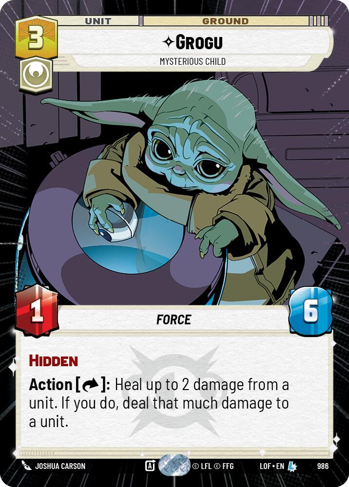 Grogu - Mysterious Child (Hyperspace Foil)