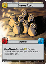 Curious Flock (Hyperspace Foil) - Star Wars Unlimited