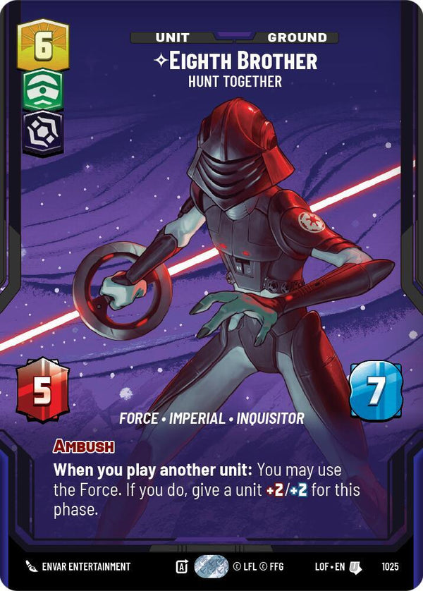 Eighth Brother - Hunt Together (Prestige) - Star Wars Unlimited