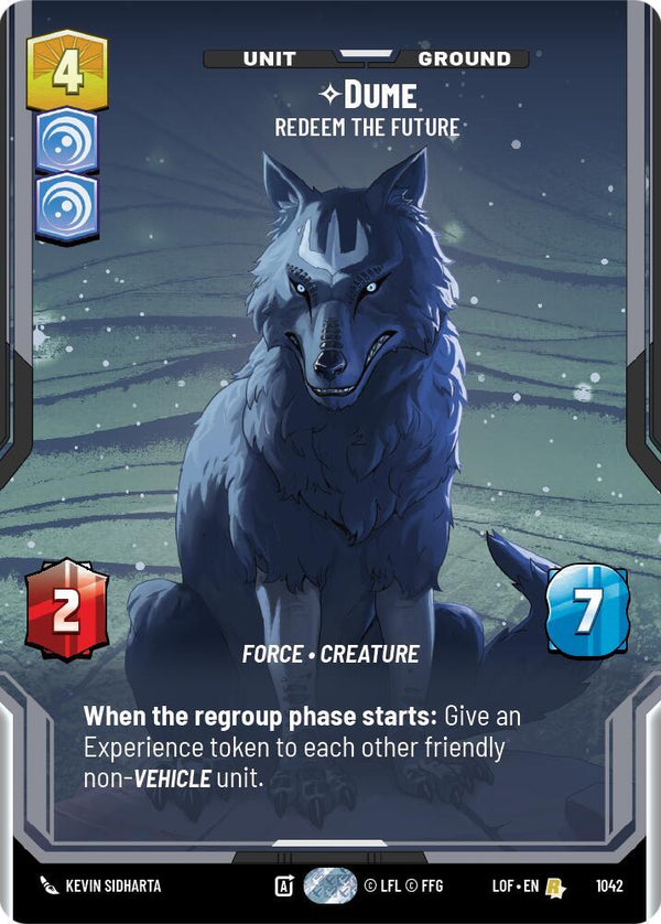 Dume - Redeem the Future (Prestige) - Star Wars Unlimited