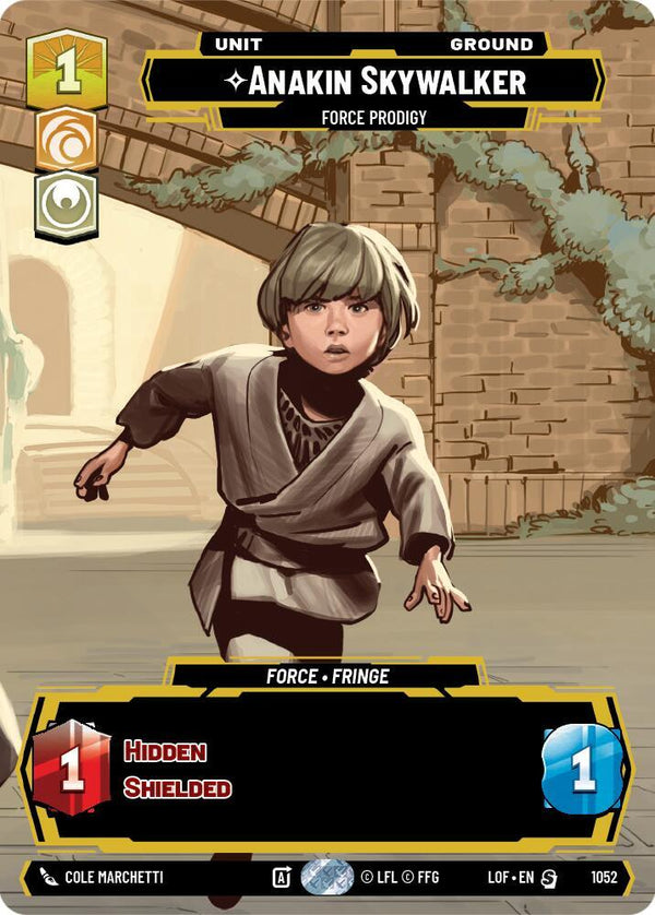 Anakin Skywalker - Force Prodigy (Prestige) - Star Wars Unlimited