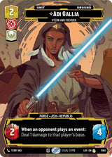 Adi Gallia - Stern and Focused (Prestige) - Star Wars Unlimited