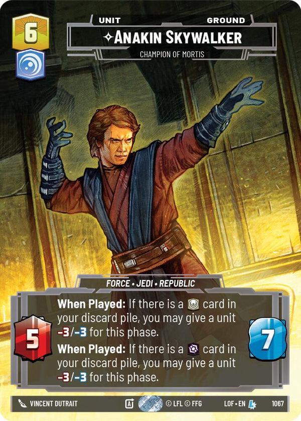 Anakin Skywalker - Champion of Mortis (Prestige) - Star Wars Unlimited