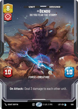 Bendu - Do You Fear the Storm? (Prestige Foil) - Star Wars Unlimited