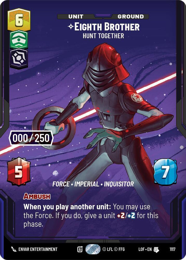 Eighth Brother - Hunt Together (Serialized) - Star Wars Unlimited