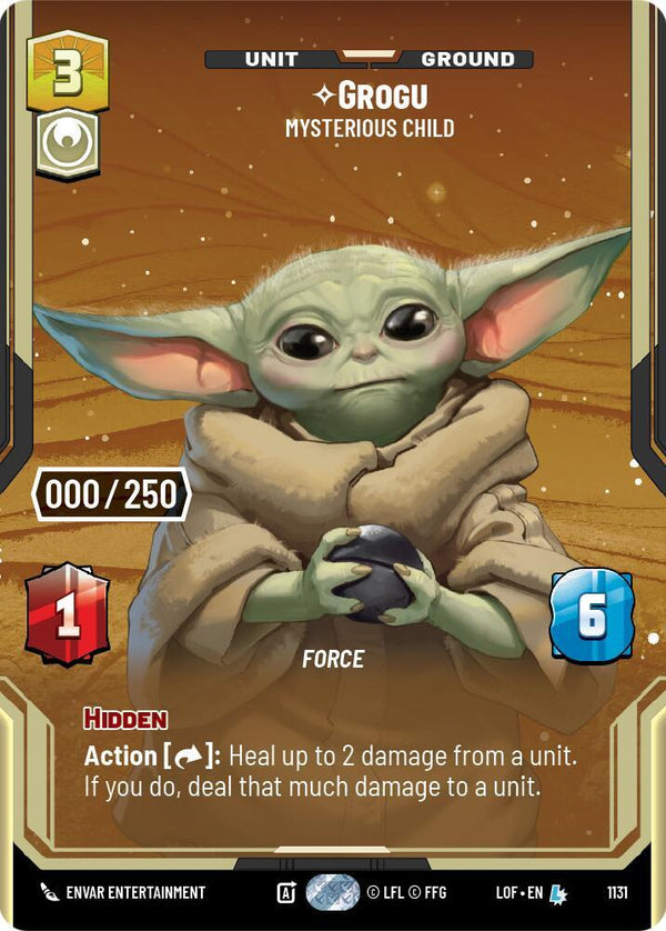 Grogu - Mysterious Child (Serialized) - Star Wars Unlimited