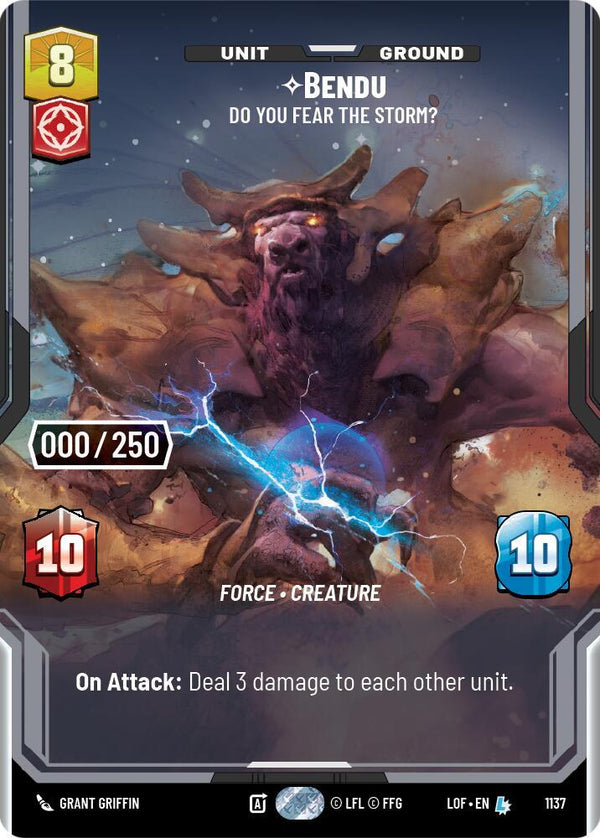 Bendu - Do You Fear the Storm? (Serialized) - Star Wars Unlimited