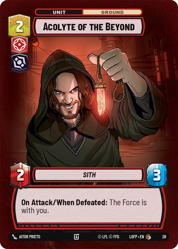 Acolyte of the Beyond (Foil) - Star Wars Unlimited