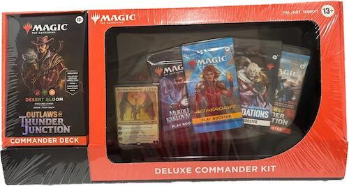 Outlaws of Thunder Junction Deluxe Commander Kit - Desert Bloom