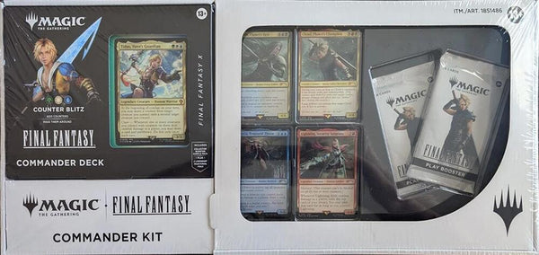 FINAL FANTASY Deluxe Commander Kit - Counter Blitz - Magic: The Gathering