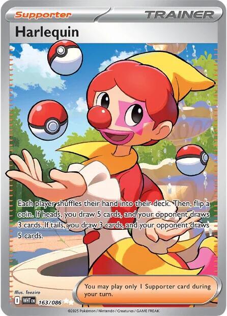 Harlequin - 163/086 - Pokémon