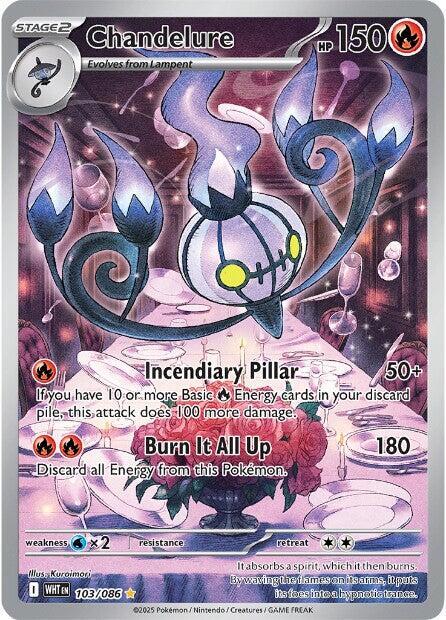 Chandelure - 103/086 - Pokémon