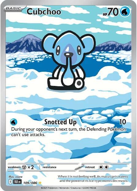 Cubchoo - 109/086 - Pokémon