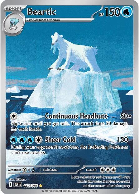 Beartic - 110/086 - Pokémon