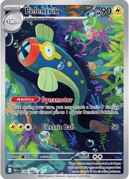 Eelektrik - 114/086 - Pokémon
