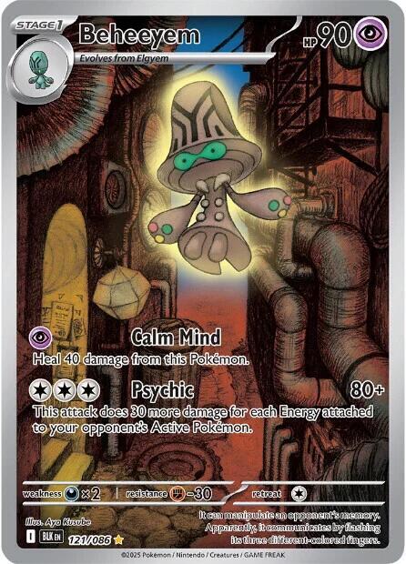 Beheeyem - 121/086 - Pokémon