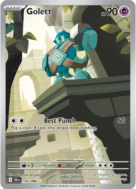 Golett - 122/086 - Pokémon