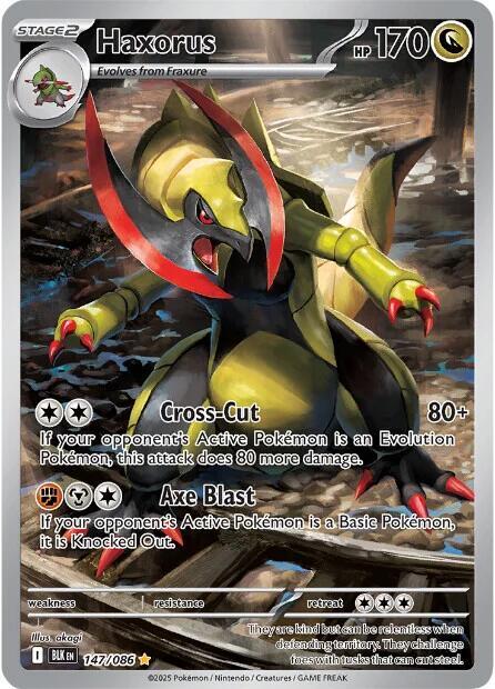 Haxorus - 147/086 - Pokémon