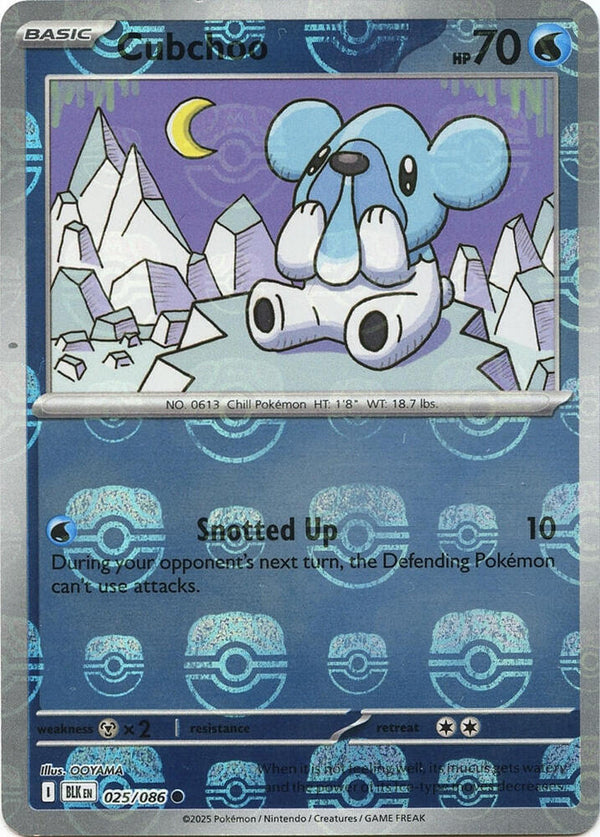 Cubchoo (Master Ball Pattern) - Pokémon