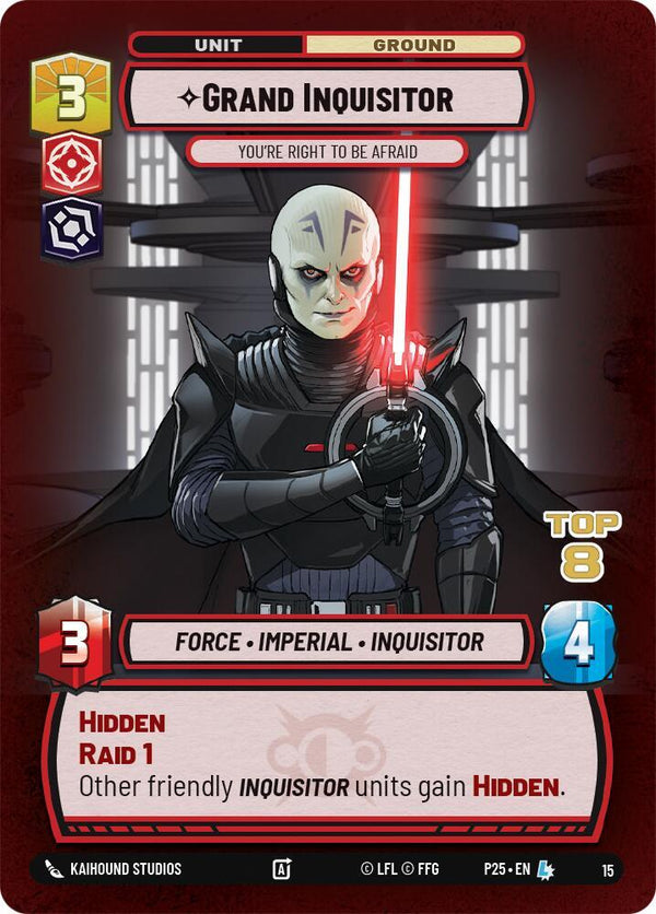 Grand Inquisitor - You're Right to Be Afraid (Top 8) - Star Wars Unlimited