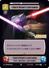 Darth Revan's Lightsabers - Star Wars Unlimited