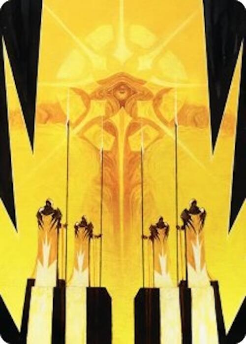 Hardlight Containment Art Card - Magic: The Gathering