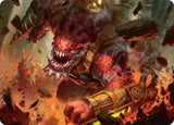 Full Bore Art Card - Magic: The Gathering