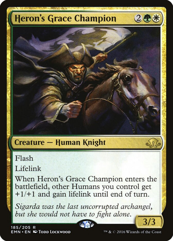 Heron's Grace Champion - Magic: The Gathering