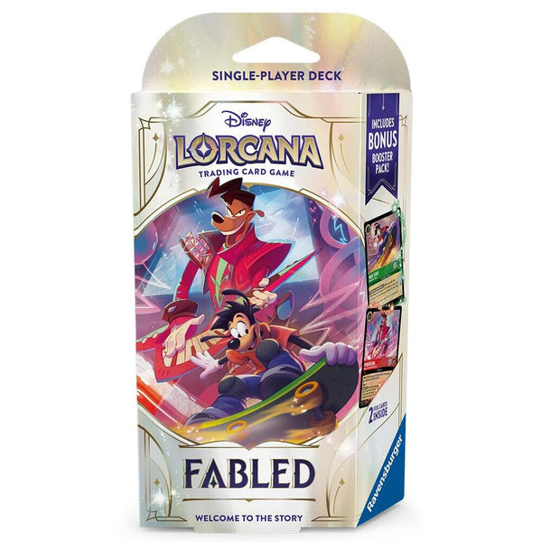 Disney Lorcana: Fabled Starter Deck (Emerald & Ruby) - Disney Lorcana