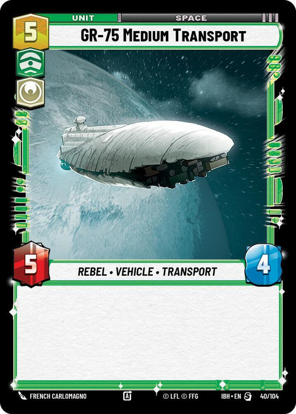 GR-75 Medium Transport (40/104) - Star Wars Unlimited