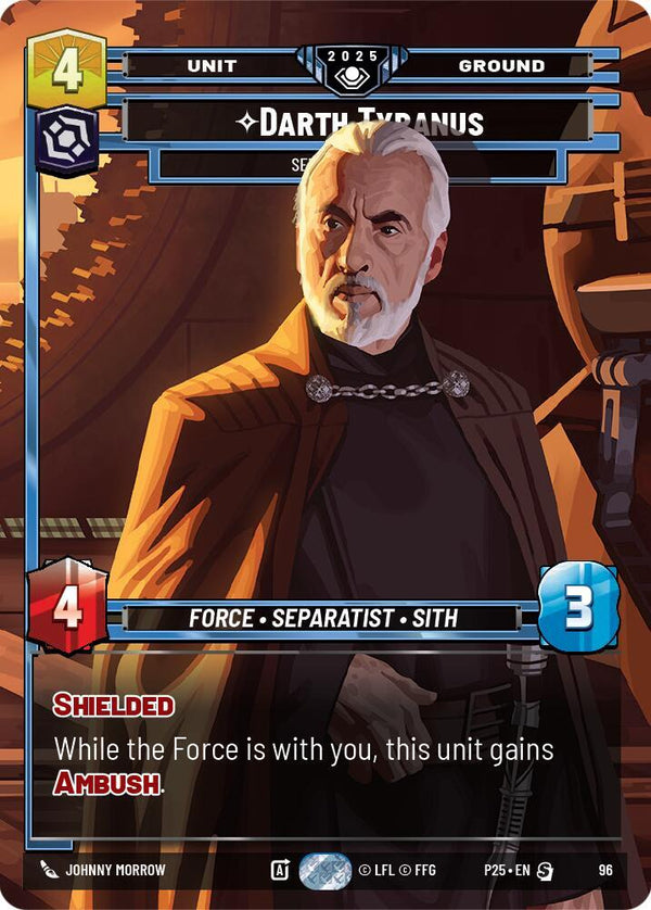 Darth Tyranus - Servant of Sidious - Star Wars Unlimited