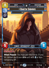 Darth Sidious - The Phantom Menace - Star Wars Unlimited