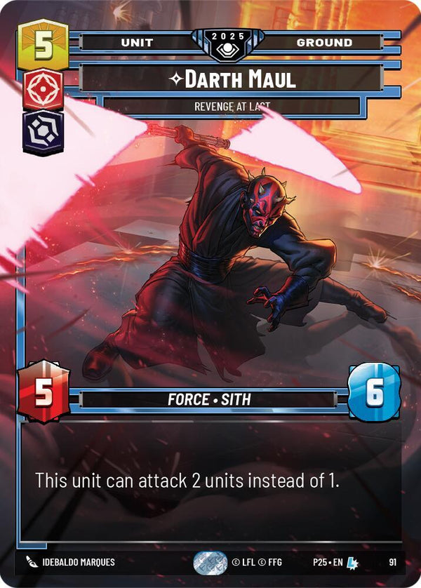 Darth Maul - Revenge at Last - Star Wars Unlimited
