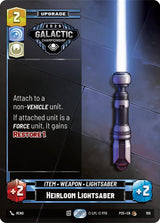 Heirloom Lightsaber - Star Wars Unlimited