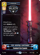 Corrupted Saber - Star Wars Unlimited
