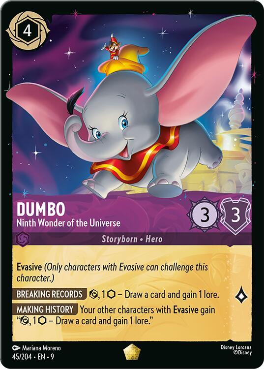 Dumbo - Ninth Wonder of the Universe - Disney Lorcana