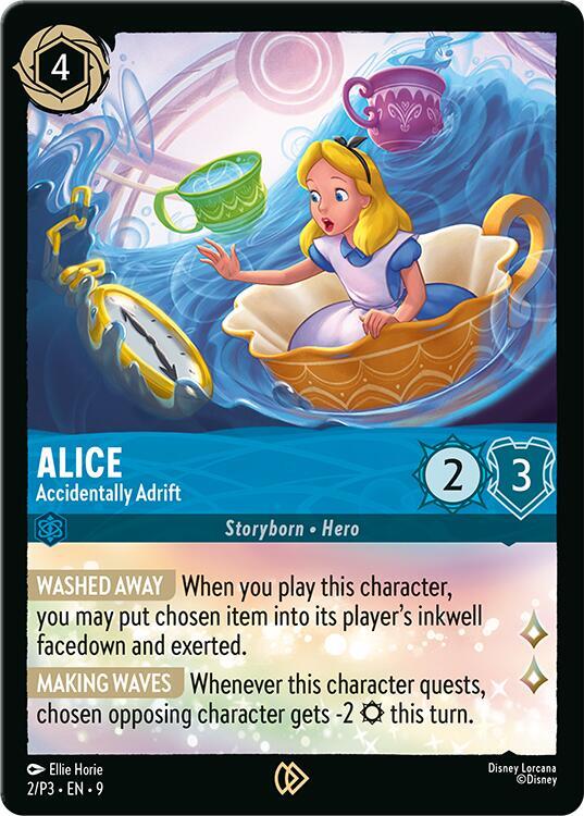 Alice - Accidentally Adrift - Disney Lorcana