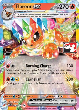 Flareon ex - 014/131 - Pokémon