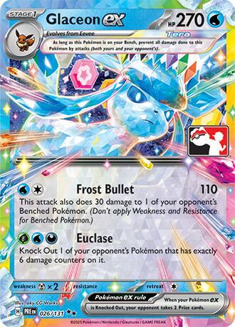Glaceon ex - 026/131 - Pokémon
