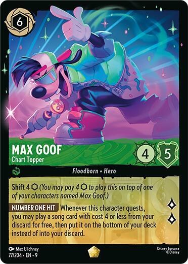 Max Goof - Chart Topper - Disney Lorcana