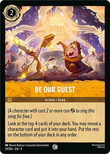 Be Our Guest
