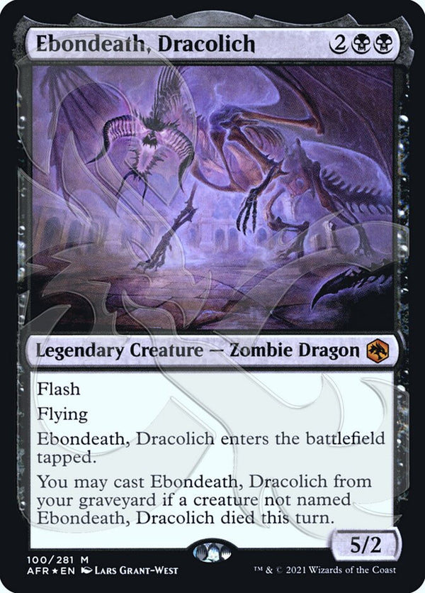 Ebondeath, Dracolich - Magic: The Gathering
