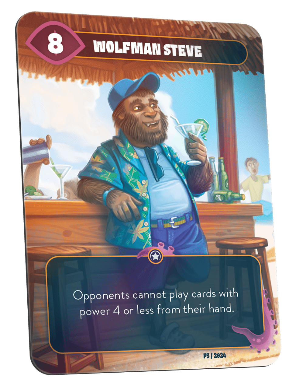 Mindbug: Wolfman Steve Promo Card