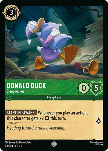 Donald Duck - Sleepwalker - Disney Lorcana