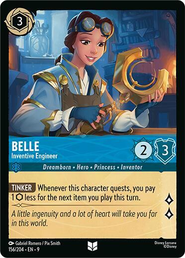 Belle - Inventive Engineer - Disney Lorcana