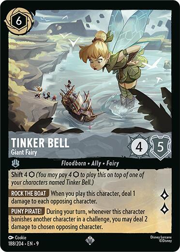 Tinker Bell - Giant Fairy - Disney Lorcana