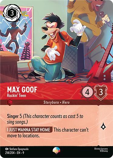 Max Goof - Rockin' Teen (Epic) - Disney Lorcana