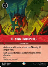 Be King Undisputed (Epic) - Disney Lorcana