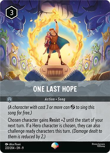 One Last Hope (Epic) - Disney Lorcana