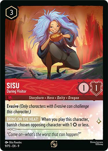 Sisu - Daring Visitor - Disney Lorcana